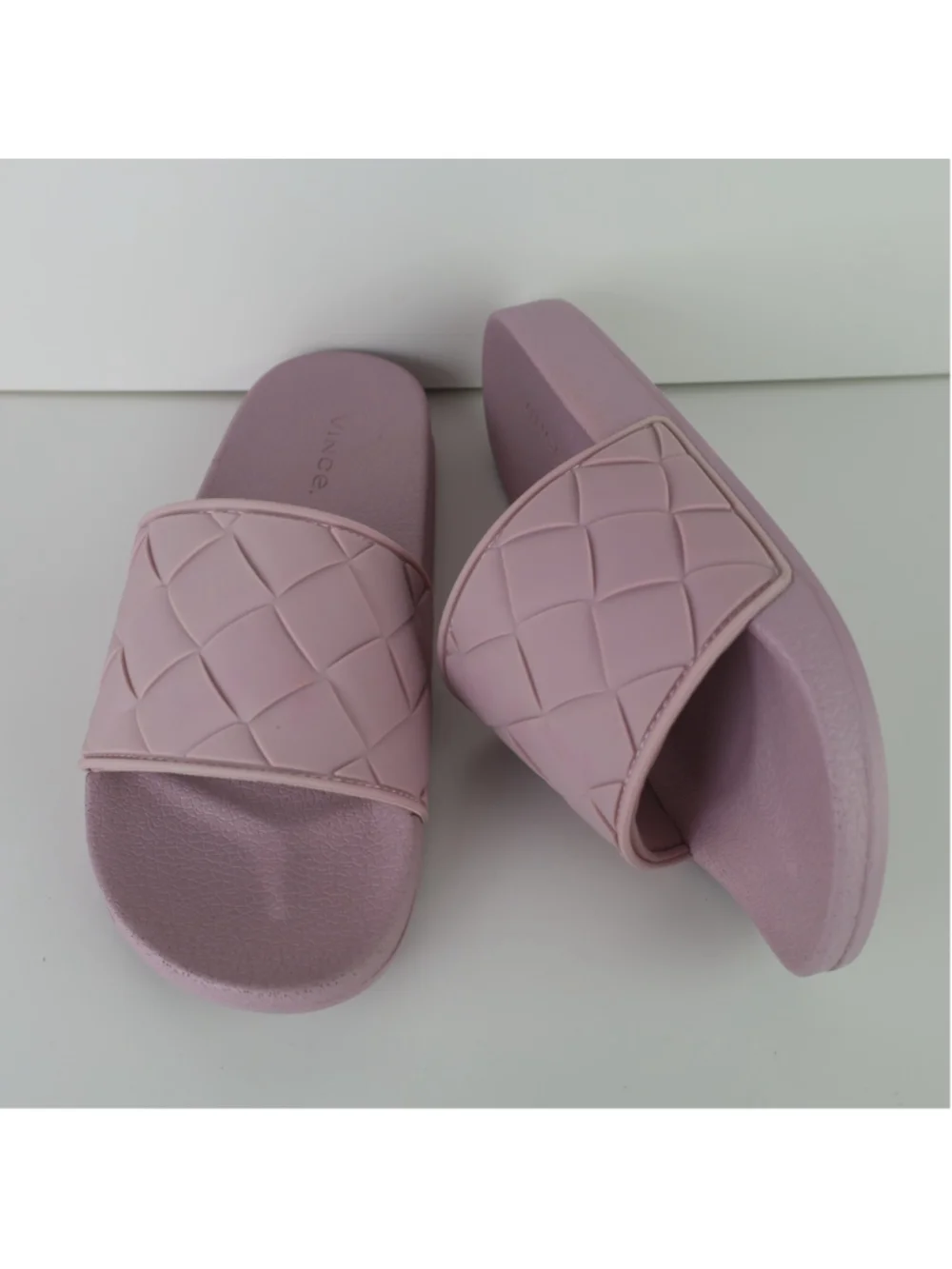 Vince Women's Watley Slide Sandals Light Purple 8- 0443